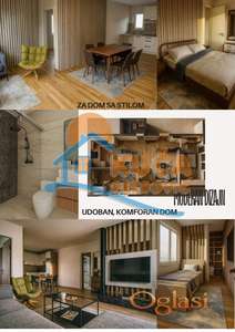Na prodaju dvoiposoban stan u kući na Panteleju, 60m2