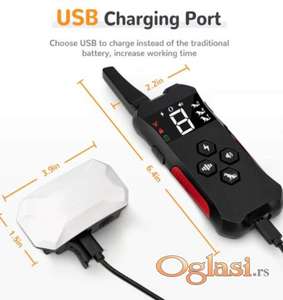 Ogrlica za dresuru 800m