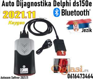 Auto Dijagnostika Delphi ds150e Bluetooth 2021.11
