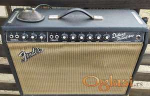 Vintage Fender Deluxe Reverb Black Face