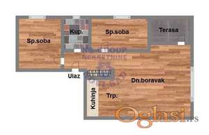 Dvoiposoban, 54m2 Adice