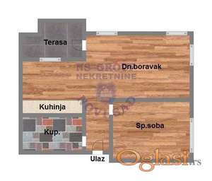 Dvosoban na Adicama - 40m2 !