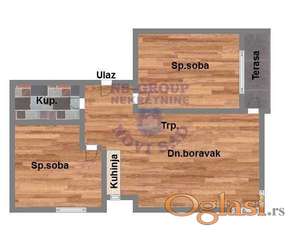 Dvoiposoban odličnog rasporeda!!!