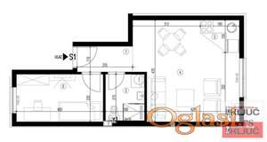 ADICE, 36m2, Jednoiposoban sa pdv