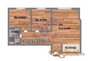 Top stan na Salajci. Dvoiposoban u samo 45m2,