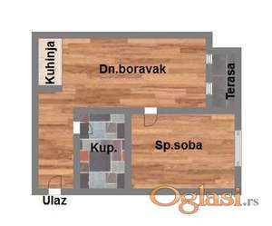 Jednoiposoban stan na Podbari