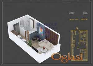 Na prodaju garsonjera na Alibegovcu