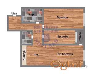 Trosoban - 67m2 - PDV!