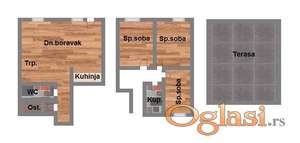 Četvorosoban stan na Klisi