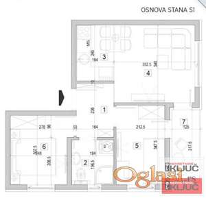 ADICE, 42m2, Dvoiposoban sa pdv, Izgradnja