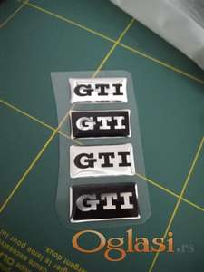 GTI stiker za volan