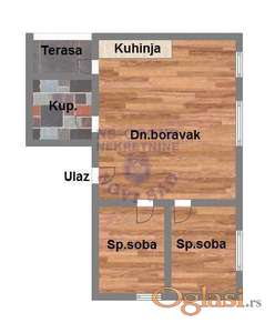Odličan dvoiposoban stan na Veterničkoj rampi!
