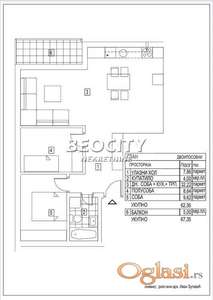Rakovica, Kneževac, Miloša Bogićevića, 2.5, 67m2