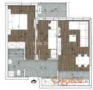 PRODAJA TROSOBNOG STANA 56,81 m2 – TELEP, NOVI SAD