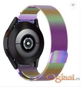 Pancirna rainbow narukvica Samsung galaxy watch 4/5/5pro
