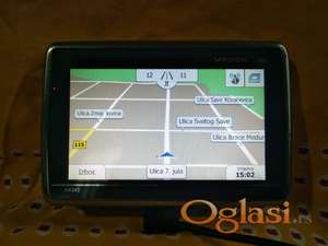 gps medion x 4345 5 inča-nove mape, auto-kamion