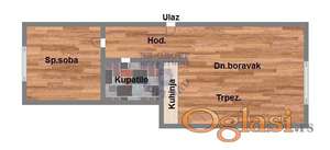 Dvososban stan 32m2 - Klisa