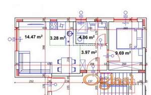Futog-Lep Dvosoban stan 35 m2 u Prizemlju- Izgradnja--065/385 8880