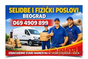 Radim selidbe i ostale razne fizicke poslove