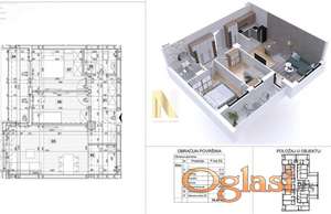 Novogradnja, vrhunski kvalitet gradnje i opreme - cena sa PDV-om