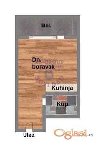 Prodaje se garsonjera na Miseluku 31m2