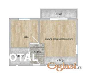 STAN - NOVI SAD - SAJLOVO - 43m2 - 86540 evra