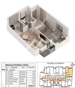 Novogradnja - centar Novog Sad - bez provizije !!! ID#4827