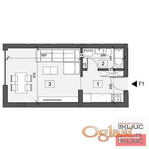 ADICE, 29m2, Jednosoban, Izgradnja