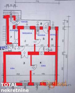 STAN - NOVI SAD - CENTAR - 84m2 - 300000 evra