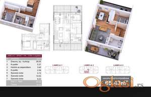 Veternik-troiposoban stan (dupleks) 65m2, završetak maj 2026. god