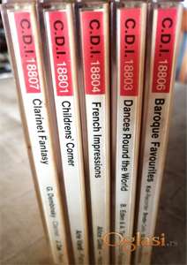 Odabrana tematska kolekcija klasične muzike na 5 CD-a
