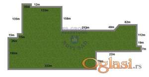 Samo kod nas! Fantastično gradjevinsko zemljište u Bavaništu površine 14.9 hektara.
