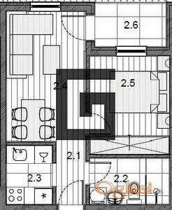 Novogradnja-Surčin 33.61m2, 1.5 ID#3252