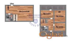 Odličan četvorosban duplex u izgradnji na Veterniku!