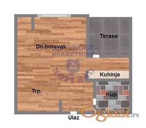 Jednosoban stan u Petrovaradinu