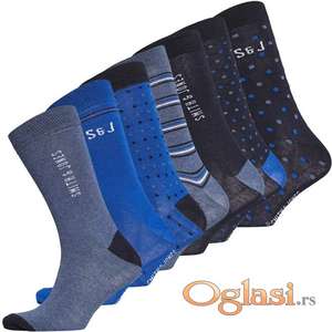 Smith And Jones Mens Riani Seven Pack Socks