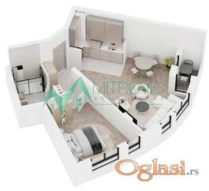 Telep, fenomenalan dvosoban stan-izuzetna ponuda