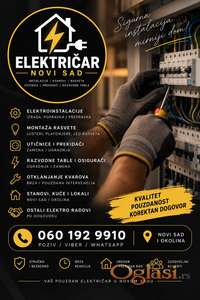 Električar i haus majstor Novi Sad - povoljno
