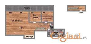 Odličan trosoban stan u Petrovaradinu