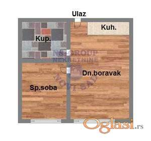 Prodaje se stan na Novom Naselju 41m2