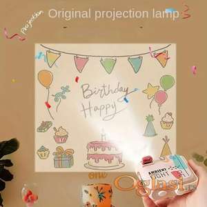Projektor Happy Birthday NOVO