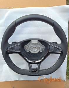 Volan Octavia A7 VRS shifteri NOVO