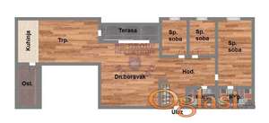 Cetvorosoban stan u izgradnji u Sremskoj Kamenici