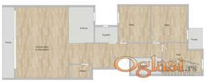 STAN - NOVI SAD - TELEP - 102m2 - 280500 evra