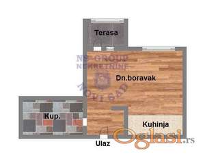 Garsonjera u izgradnji na Podbari