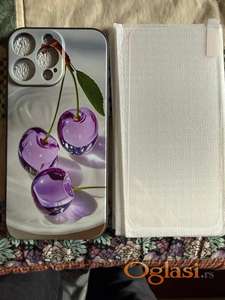 Maska i 5 zaštitnih stakala za IPhone 16 pro.