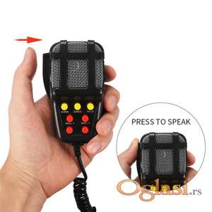 Megafon sirena 12v