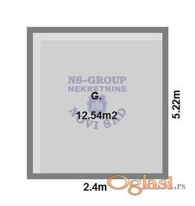 Garažno mesto 13m2 Somborski bulevar