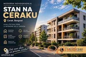 Novogradnja na Ceraku, povrat PDV-a, izuzetan stan ID#1565