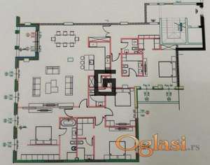 Braničevska, 222m2, pogled na Hram ID#1712